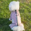 Ropa Impermeable de Cuatro Patas Caliente con Forro Polar de Alta Definición para Perros Que Se Puede Arrastrar Para Mantener Calientes a Perros Pequeños y Medianos en Invierno