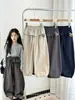 Pantalones para Niñas 2026 Primavera y Otoño Nuevo Estilo Pantalones de Algodón Puro Acampanados, Elegantes Informales Estilo Coreano Pantalones de Pierna Ancha para Niños Mayores