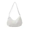 Bolso de Hombro Casual de Superficie Suave de Gran Capacidad 2026 Verano Nuevo de Moda Bolso de Axila Simple de Color Sólido Bolso Tote para Viajes Diarios para Mujer
