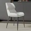 Cadeira de Jantar Italiana para Uso Doméstico, Luxo Leve, Sala de Jantar Simples e Moderna, Cadeira com Encosto Nórdico, Banco de Lazer com Encosto, Cadeira de Hotel