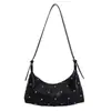 Bolso Tote Nuevo con Remaches 2026, Gran Capacidad, Diseño Trendy y Elegante con Remaches, Bolso de Hombro para el Viaje Diario, Bolso de Hombro