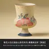 Taza de Té Negra Flint Azul y Blanca del Fabricante Cerámica Kung Fu Juego de Té Pintado a Mano Camelia Taza de Maestro Taza de Té Personal Taza Individual