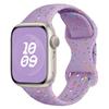 Adecuado para Apple Watch 10 S11 Hebilla Mariposa Correa de Silicona Perforada iWatch Ultra Pulsera Transpirable