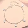 En stock suministro pulsera personalizada europea y americana moda tobillera personalizada de amor exótica todo partido pulsera sexy en forma de corazón
