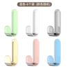Gancho transparente de fábrica fuerte adhesivo trasero detrás de la puerta gancho para ropa sin perforaciones cocina pared montado gancho adhesivo de plástico