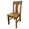 Silla de madera maciza silla de comedor silla con respaldo sin instalación taburete de madera maciza pura hogar simple restaurante mesa de comedor china silla