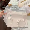 60 Piezas Algodón de Fibra Larga Algodón Puro Mujer Sin Costuras Sencillo 10A Antibacteriano Entrepierna Extendida Cintura Media Bragas para Mujer