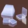 Caja de PP Transparente Caja de Plástico Rectangular Caja para Piezas Herramienta de Almacenamiento para Teléfono Móvil Mini Caja de Almacenamiento Pequeña Caja para Aparejos de Pesca