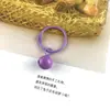 Pintura Xuan Ya cor de doce anel de sino chaveiro acessórios chaveiro anel pingente de bolsa acessórios DIY anel de cartão