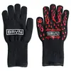 Resistentes a Altas Temperaturas 800 Grados Horno de Microondas Barbacoa Cocina Horno Protector de Alta Temperatura Protección Laboral Guantes de Silicona Antideslizantes Uso Especial
