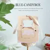 2025 Nova Caixa de Doces de Casamento Chinoiserie Bolsa Grande Capacidade Estilo Ins Caixa de Presente para Acompanhantes de Casamento Caixa de Embalagem para Doces de Casamento
