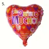 Nuevo Globo de Aluminio de 18 pulgadas para el Día de San Valentín Español Boda Declaración de Amor Diseño de Escena Globo de Helio al por Mayor