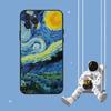 Carcasa para iPhone 15 Van Gogh, pintura al óleo, comercio exterior, nuevo arte, estudiante, estrella, carcasa para teléfono móvil
