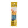 Giz de Água Cabelo de Nylon Caneta de Gancho para Aquarela Pincel para Tinta Acrílica a Óleo Conjunto de Madeira Atacado Materiais de Arte para Crianças Transfronteiriço
