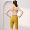 Conjunto de Roupa Esportiva para Yoga Plus Size para Mulheres 2026 Novo Estilo Roupa Íntima Sutiã Corrida Pilates Treinamento Fitness Roupa Colete