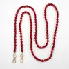 Bolso Cruzado de Perlas Irregulares Lanyard Largo Portátil para Teléfono Móvil Lanyard Sencillo de Perlas para Teléfono Móvil Cadena para Teléfono Móvil Cadena Cadena