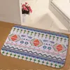 Alfombra de Piso para Baño de Franela Rayada de Dibujos Animados Nueva de Temu Alfombra para Puerta de Entrada Alfombra Absorbente Antideslizante para Baño