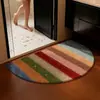 Tapete de Chão de Linho Retrô Americano Absorvente de Água Antiderrapante Resistente ao Desgaste Tapete para Pés Sala de Estar Banheiro Quarto Entrada Tapete de Chão Venda por Atacado