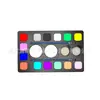 14 Cores Redondo Quadrado Natal Halloween Pintura Atacado Crianças Pintura Corporal Pigmento Conjunto de Tinta Facial