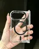 Funda de teléfono magnética para iPhone Duo con bisagra, acrílico, dos en uno, 90% de descuento, apilable, Apple iPhone18