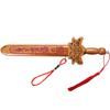 Espada de Madera de Durazno, Espada de Siete Estrellas, Cuatro Bestias, Espada Baifu, Bolsa Bagua de Siete Estrellas de Cinabrio, Espada de Madera de Durazno con Vaina, Muebles para el Hogar
