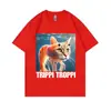 Camiseta de Verano Divertida con Meme de Gato Trippi Troppi Brainrot Italiano