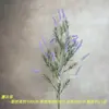 Flor de encaje artificial teñida de color niebla lavanda flores artificiales decoraciones para el hogar y hoteles accesorios para arreglos florales de boda para exportación