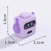 Miniaturas de Robôs Coloridos Fofos para Micro Paisagens, Decorações de Mesa DIY para Casa de Bonecas, Pequenos Enfeites