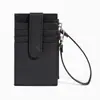 Nuevo monedero corto pequeño para mujer, cartera con cremallera ultradelgada, tarjetero compacto con múltiples ranuras para tarjetas, mini monedero, portaidentificación