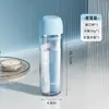 Set de Taza de Lavado Portátil para Viaje Caja de Almacenamiento para Cepillo de Dientes Antibacteriano y Pasta de Dientes Taza para Enjuague Bucal Estilo Sencillo para el Hogar y Dormitorio Estudiantil