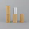 Bolsa de embalaje cosmético de bambú y madera al por mayor, tubo de bambú para lápiz labial de 5 g, tubo de bambú para lápiz labial, maquillaje, embalaje de bambú y madera