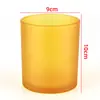 Portavelas de Colores 7080 Taza para Velas de Vidrio Taza para Velas de Aromaterapia DIY Portavelas para Velas de Aromaterapia de Interior Se Puede Serigrafiar con Logo