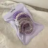 Gomas para el pelo de alambre de teléfono de colores de caramelo dopamina para verano, simples cuerdas para el pelo, diademas básicas, alta elasticidad, duraderas y nuevas