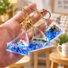 Figurita de Acrílico Rellena de Aceite Oceánica Titanic Velero Botella de Arena Movediza Adorno de Escritorio Decoración Pequeña Regalo de Temporada de Graduación