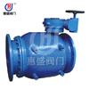 Válvula reguladora de caudal LHS941X-10C de gran diámetro para trabajo pesado. Válvula reductora de caudal eléctrica. Precio de fábrica al por mayor.