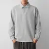 Sudadera Dos en Uno de Alta Inteligencia para Hombre Momeike para Viajar, Nueva Sudadera Otoño 2026 para Hombre con Cuello Polo 55939