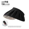 Visera Solar Estilo Diadema para Mujer, Sombrero Solar de Concha Vinílica Anti-UV, Sombrero Solar de Copa Vacía para Exteriores con Ala Ancha que Cubre el Rostro