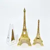 París Torre Eiffel Decoración para Sala de Estar Hogar Adornos Creativos Artesanías de Metal Modelo de Torre Arquitectónica