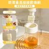 Pincel de Óleo, Pincel de Silicone Retrátil, Frasco de Óleo Comestível, Pincel de Churrasco de Grau Alimentício, Pincel de Vidro Especial Anti-Queda para Uso Doméstico, Resistente a Altas Temperaturas