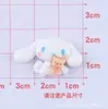 Cara Brillante Lindo Dibujo Animado Postre Perro Blanco Material DIY Accesorios de Resina Pegamento de Crema Funda para Teléfono Tarjeta para el Cabello Joyería