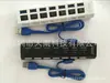 Explosions switch de siete puertos 2.0 hub uno a siete HUB divisor expansión de alta velocidad extensor USB de computadora
