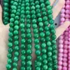 Piedra Natural Semiacabado Ágata Cristal Jade Púrpura Calcedonia Cuentas Sueltas Semiacabado Accesorios para Joyería DIY Venta al por Mayor
