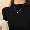 Collar de Concha Nicho de Lujo Ligero 2024 Nuevo Diseño de Verano para Mujer Collar de Alta Gama Elegante Cadena para Clavícula Accesorios