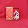 Colgante para Llave de Teléfono Dorado de Paz y Alegría Decoración de Princesa Por Favor Hazte Rico Colgante al por Mayor Tráfico de Tiktok Regalo
