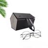 Estuche para Gafas Hecho a Mano con Múltiples Compartimentos, Caja de Almacenamiento de Gran Capacidad, Se Puede Colgar, Estuche Portátil de PU para Gafas de Sol, Estuche para Gafas Resistente a la Presión