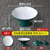 Pratos Laterais Únicos e Criativos de Restaurante de Hot Pot Famoso na Internet, Louça de Melamina de Pé Alto Imitação de Porcelana, Pratos Pequenos para Entradas Frias de Hotel, Montagem Artística