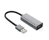Tarjeta de red USB de fábrica 100 Gigabit adaptador USB a puerto de red cable de red adaptador USB a RJ45 tipo C sin controlador Puerto