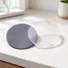 Paquete de Materiales para Imanes de Refrigerador de Acrílico Hoja de Acrílico de Alta Transparencia Juego de Pegatinas Magnéticas Suaves Imanes de Refrigerador en Blanco para Bricolaje