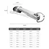 ¡Wow! Juego de Tazas y Cucharas Medidoras de Acero Inoxidable, Cuchara Medidora para Condimentos, Juego para Hornear Dorado con Recubrimiento de Titanio, Taza Medidora con Escala