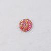 10mm yeso fondo plano resina diamante mineral cristal racimo cóncavo-convexo accesorios de joyería parche de joyería DIY en stock